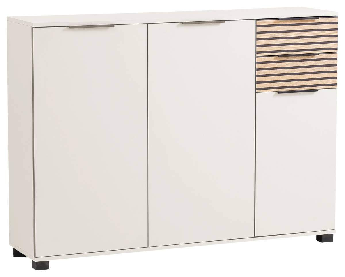 Schuhschrank Alexa creme beige B/H/T: ca. 141,9x105,5x35 cm