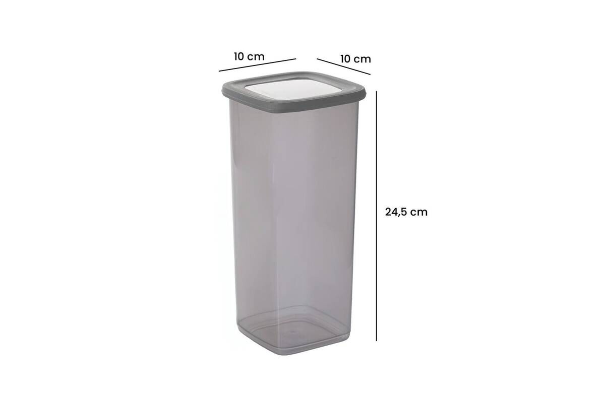 HermiaConcept Vorratsdosenset 12tlg. anthrazit