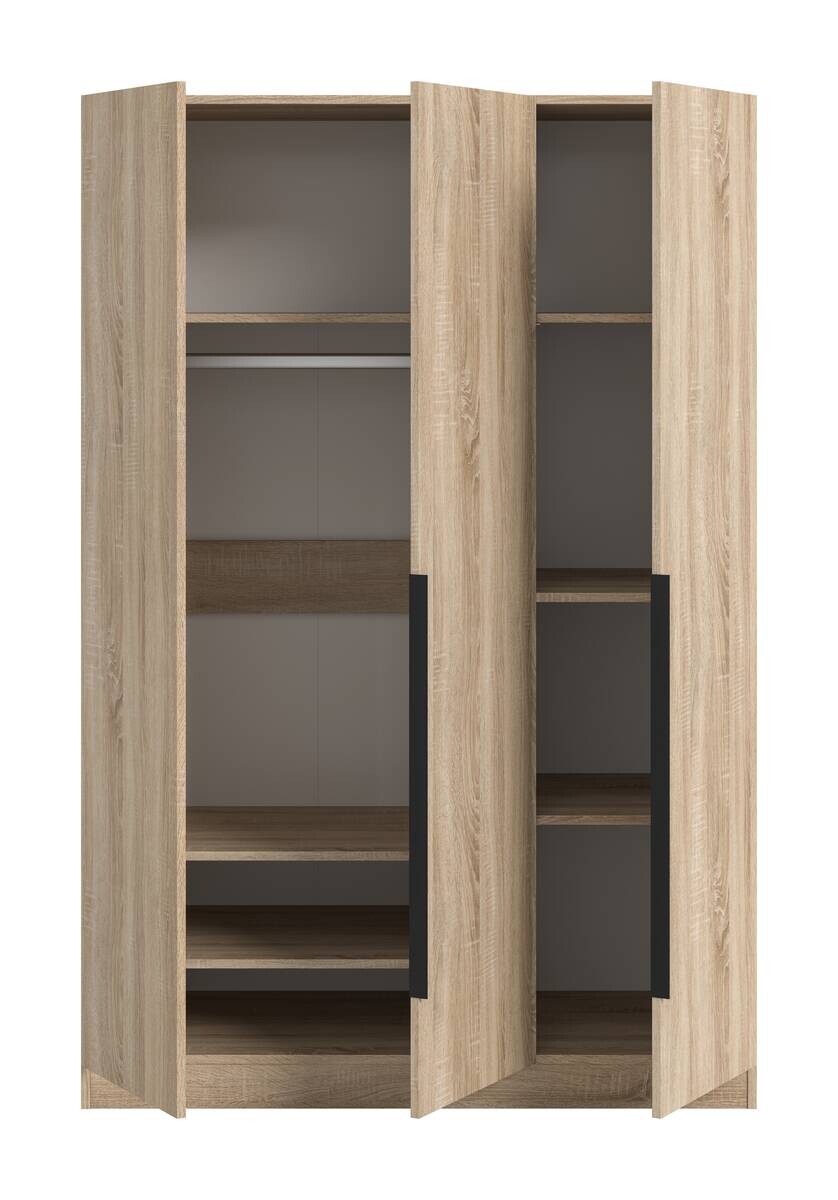 Kleiderschrank KOPENHAGEN Eiche Sonoma Nachbildung B/H/T: ca. 120x181x52 cm