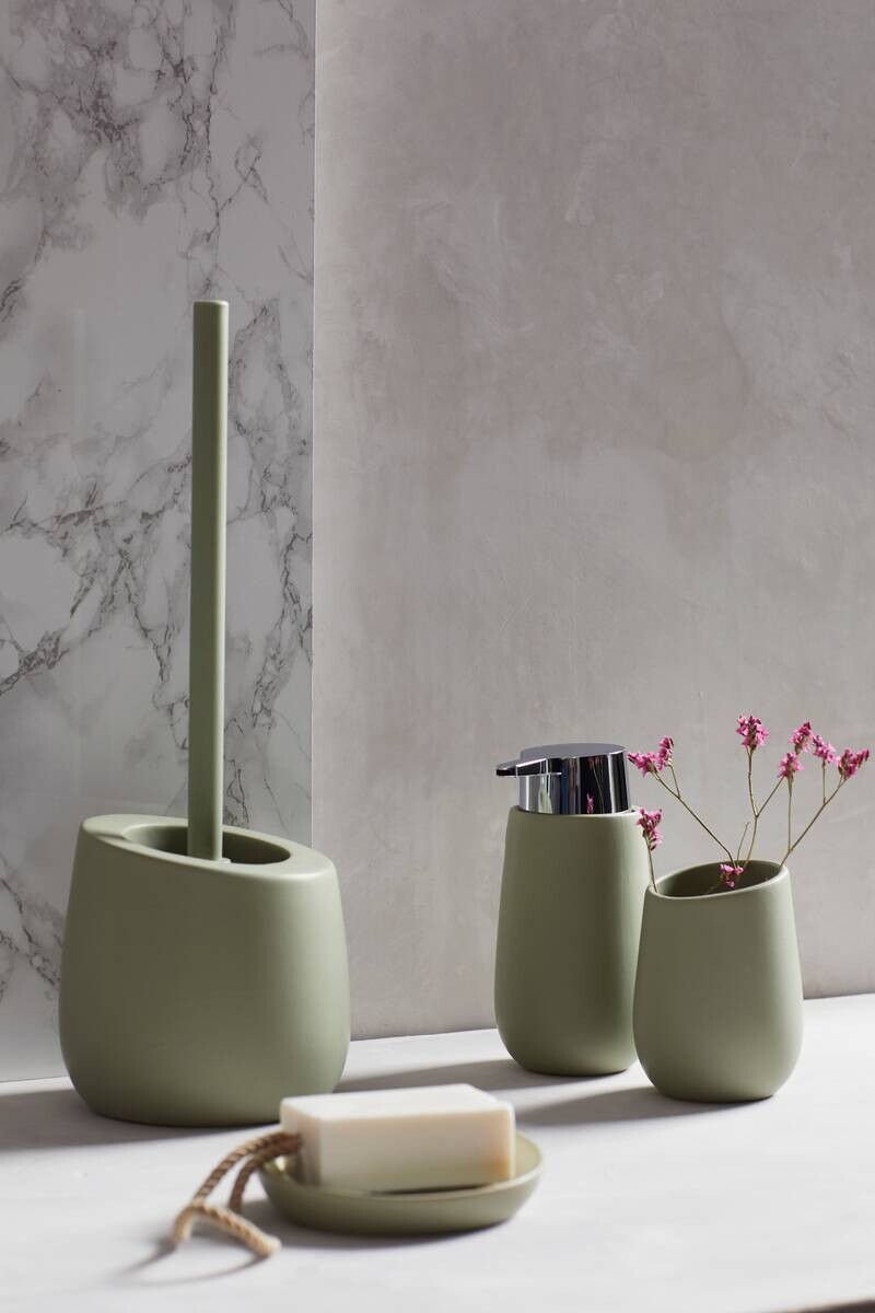 WENKO Zahnputzbecher Badi Keramik