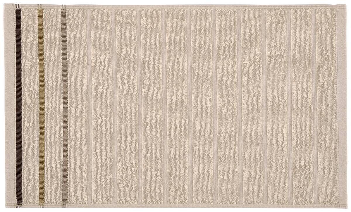 oh cosy Gästetuch Marta sand 100% Baumwolle B/L: ca. 30x50 cm