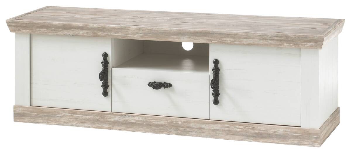 Lowboard Florenz weiß Pinie B/H/T: ca. 156x51x44 cm