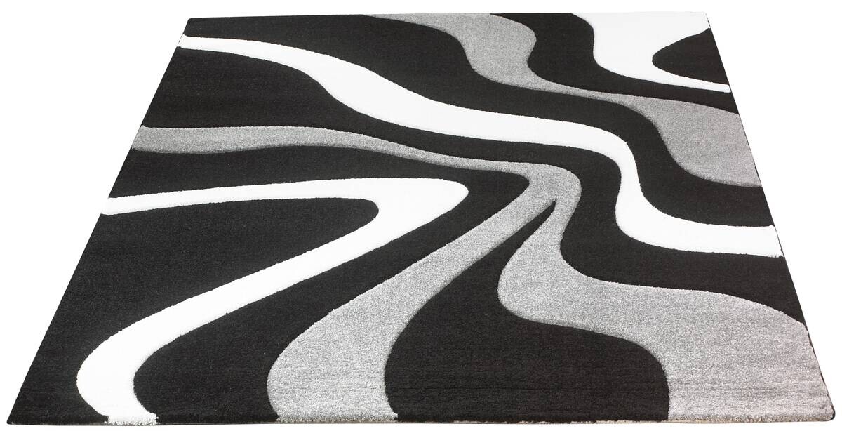 Webteppich Casino schwarz B/L: ca. 200x290 cm