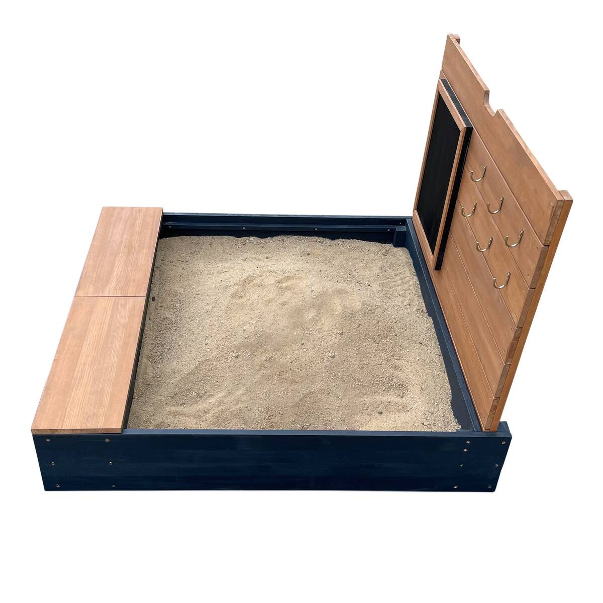 AXI Sandkasten Mandy grau B/H/T: ca. 90x74x100 cm