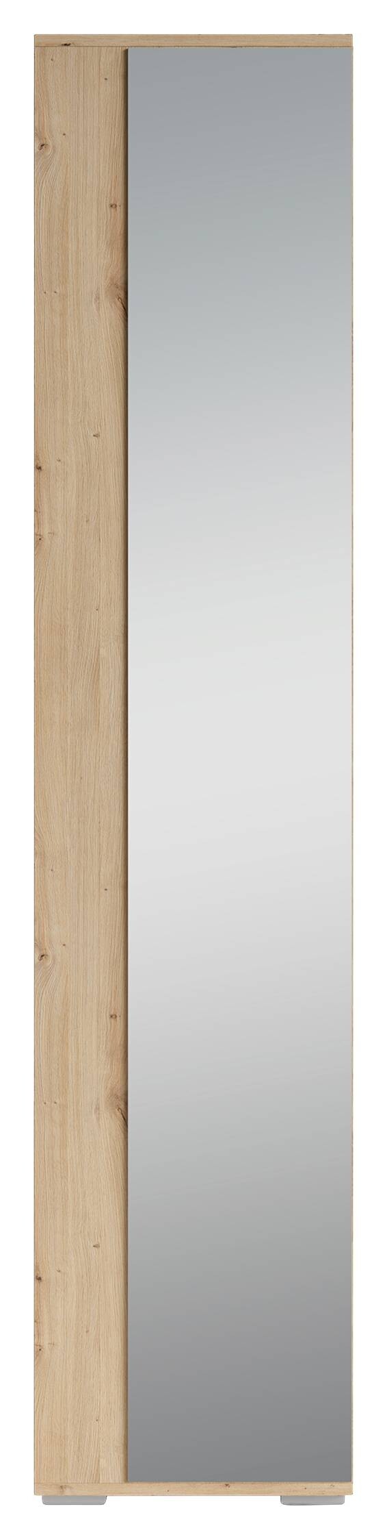 Hochschrank BEN Eiche Nachbildung B/H/T: ca. 40x184x35 cm