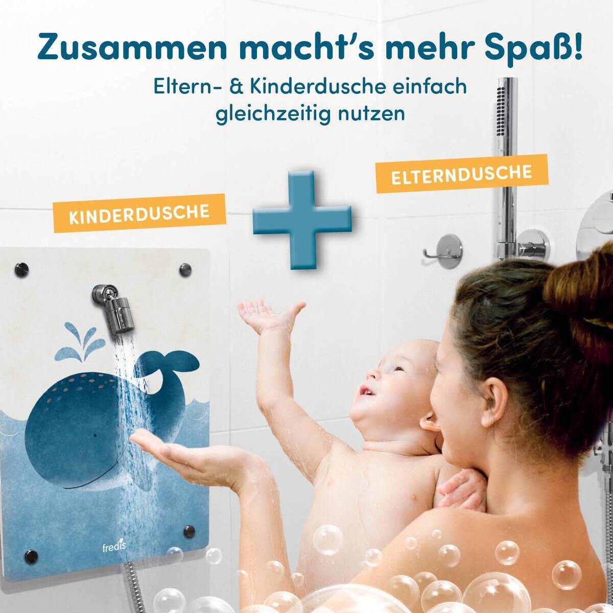 fredis Kinderdusche weiß
