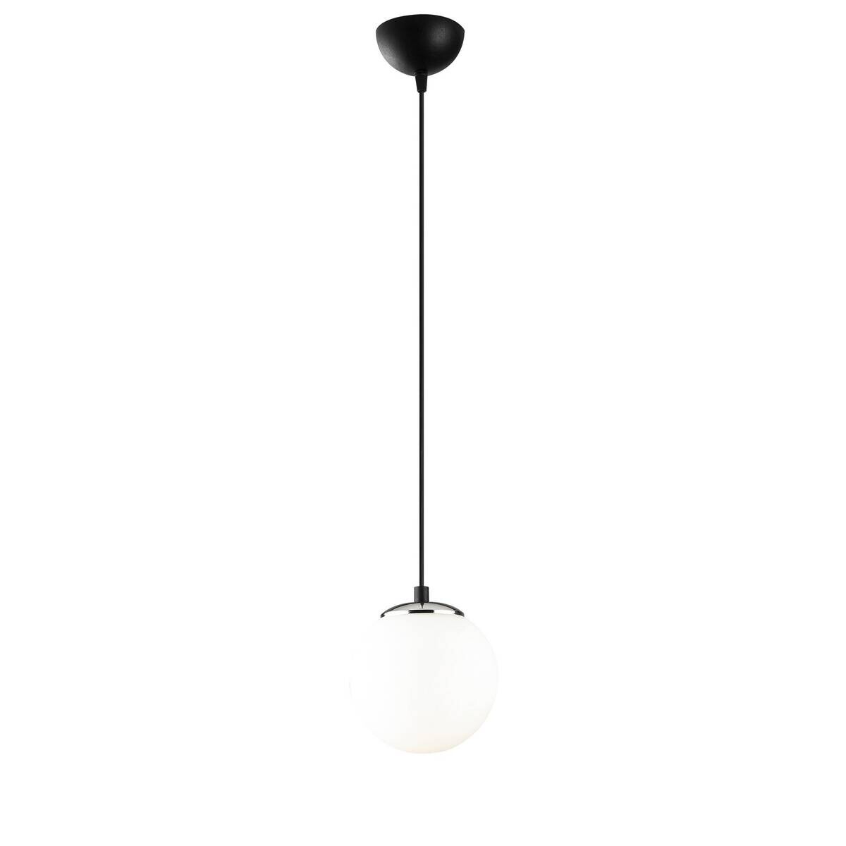 Opviq Pendelleuchte schwarz weiß B/H/T: ca. 15x111x15 cm E27 1 Brennstellen