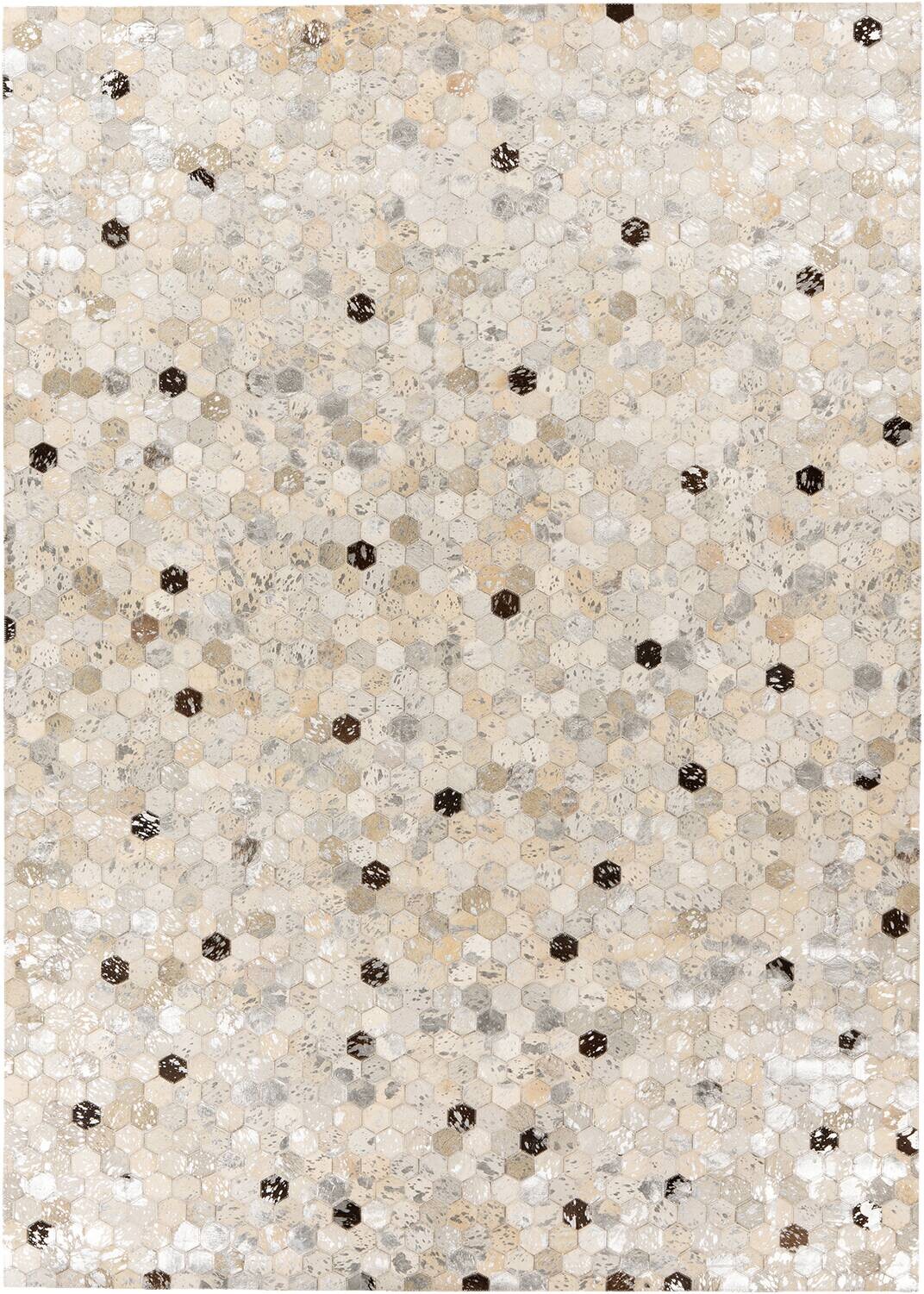 Padiro Flachflorteppich Lavin 1025 silber B/H/L: ca. 80x0,8x150 cm