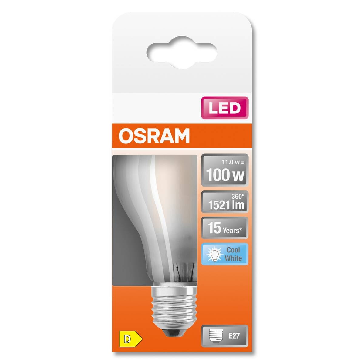 OSRAM LED-Leuchtmittel Classic A AC32391 E27