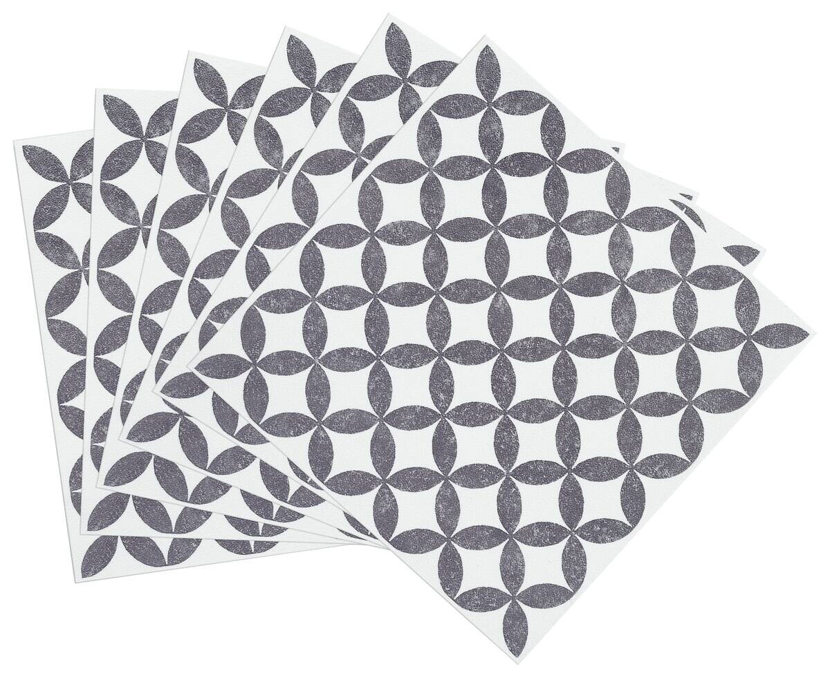 d-c-fix Wandfliese selbstklebend grau B/L: ca. 15,25x15,25 cm