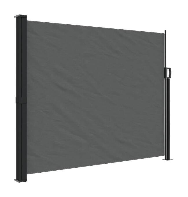 vidaXL Seitenmarkise anthrazit B/T/L: ca. 160x300x300 cm