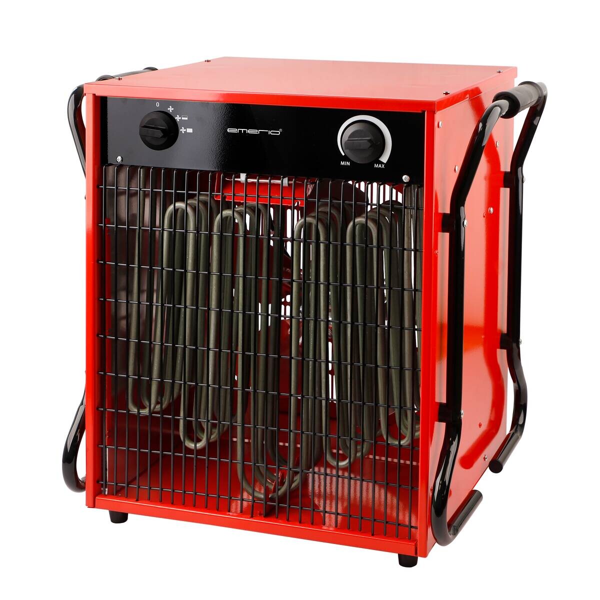 Heizlüfter rot Metall B/H/L: ca. 39,5x48x52,5 cm ca. 15000 W