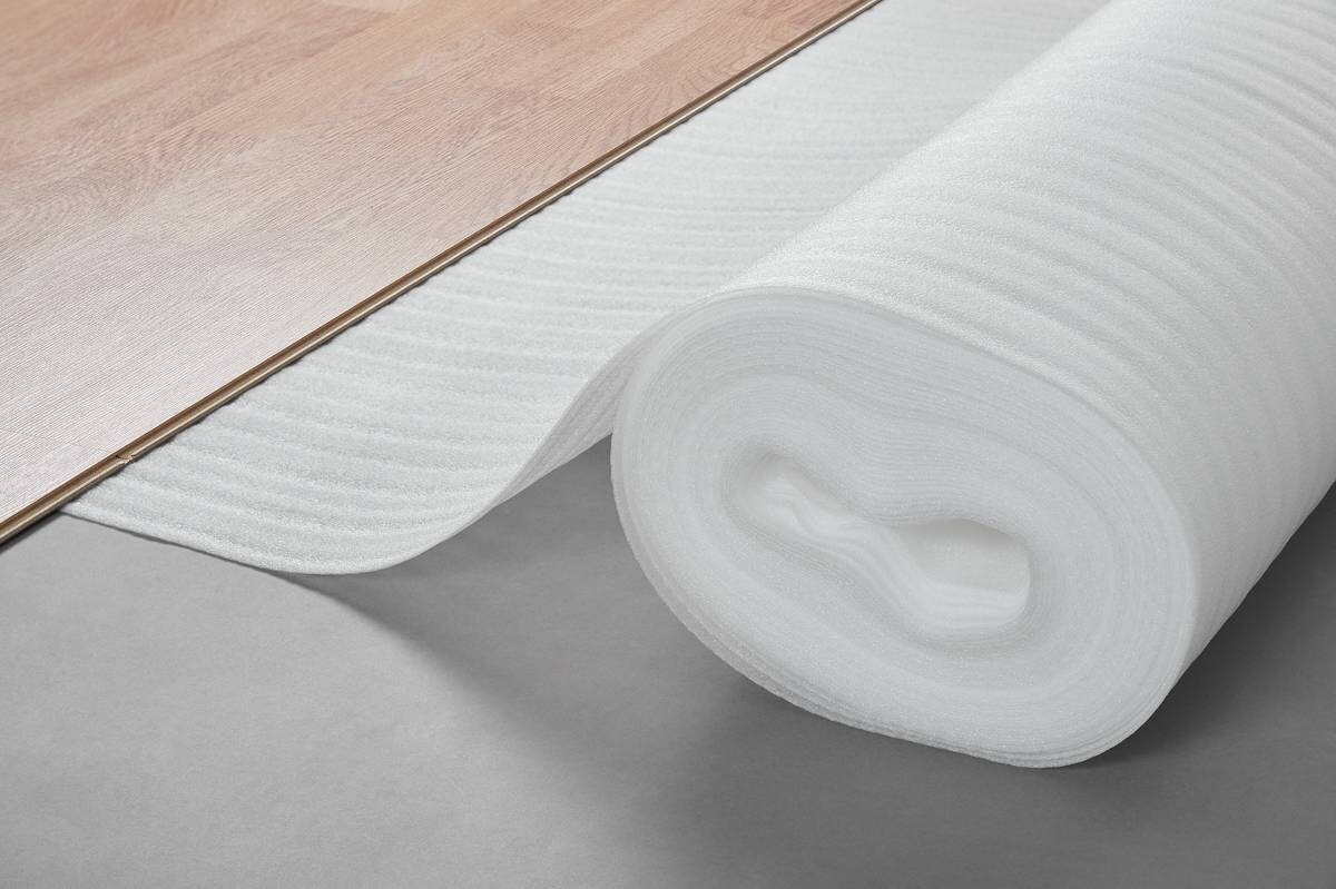 Laminatunterlage Ultra Silent,ca. 25 m² Rolle B/L: ca. 100x2500 cm