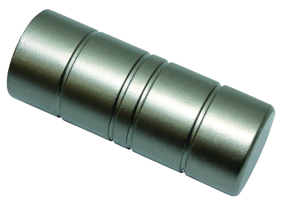 Boviva Endknopf Konus silber Metall D: ca. 1,6 cm