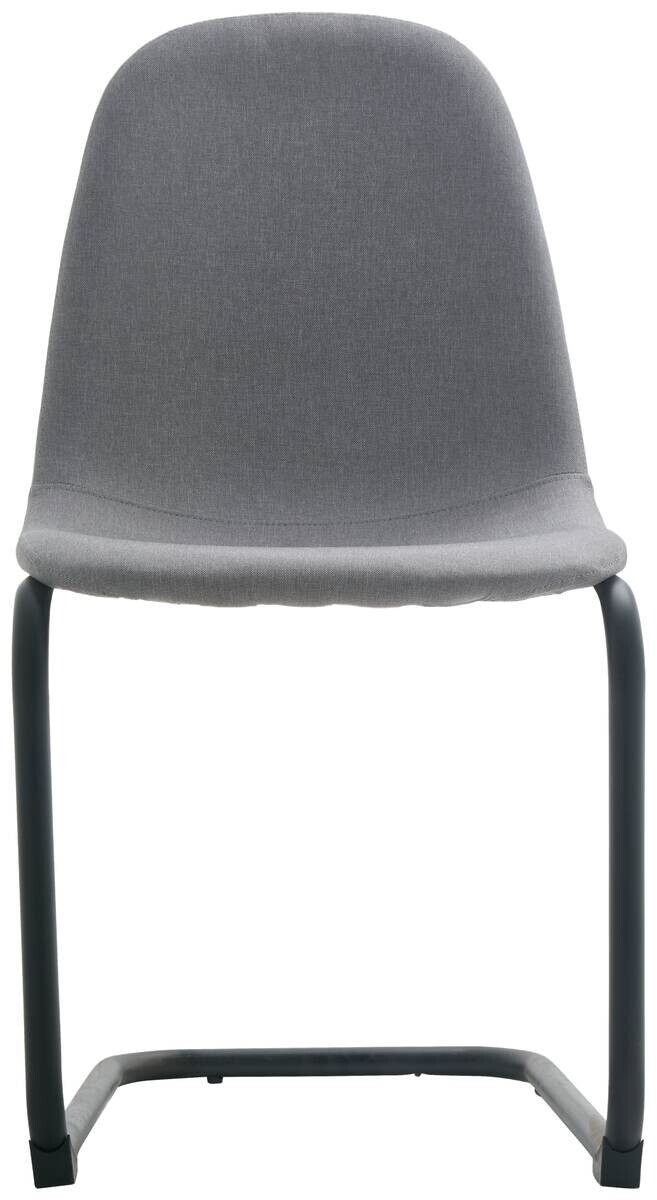 Schwingstuhl Leya grau Microfaser B/H/T: ca. 44x86x53 cm