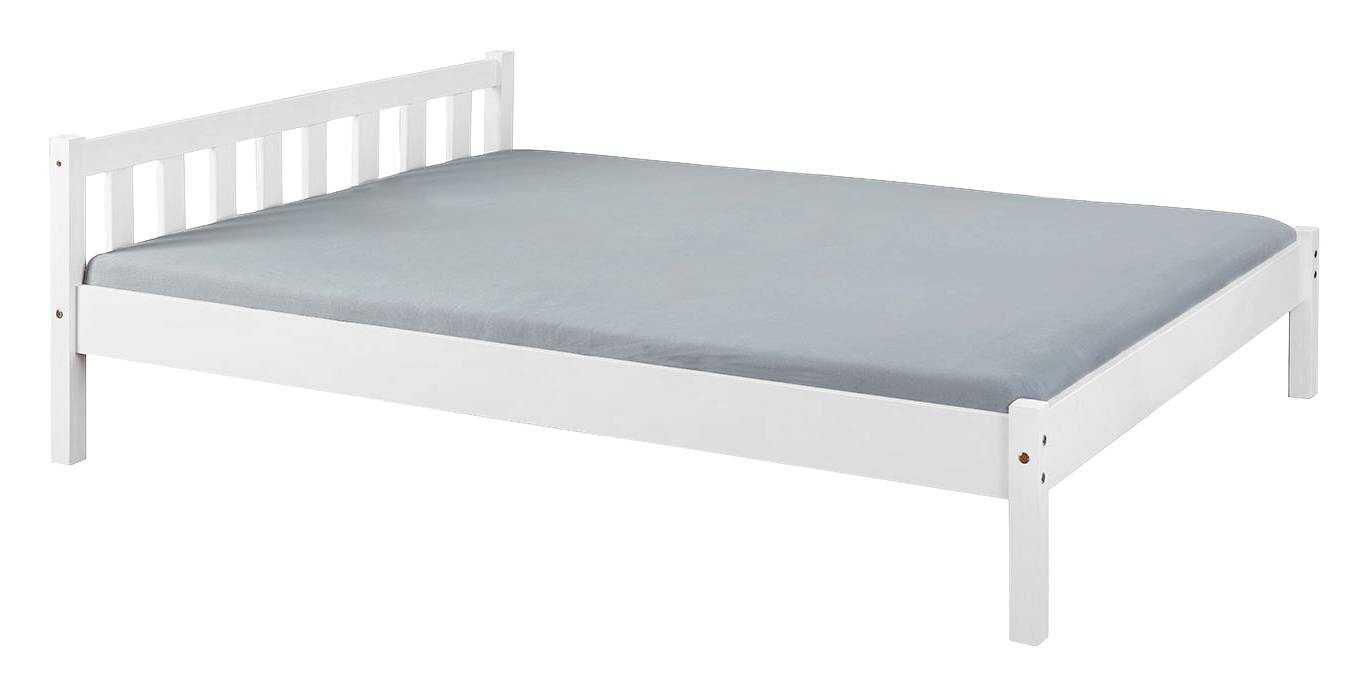 Bett Vilmar weiß Liegefläche B/L: ca. 140x200 cm