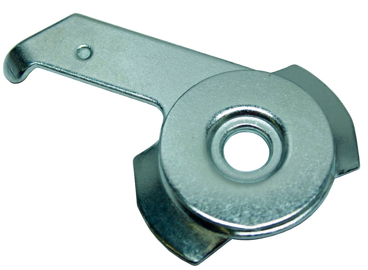 Boviva Deckenbefestigung für Flächenvorhangschiene silber Metall 3 Läufe