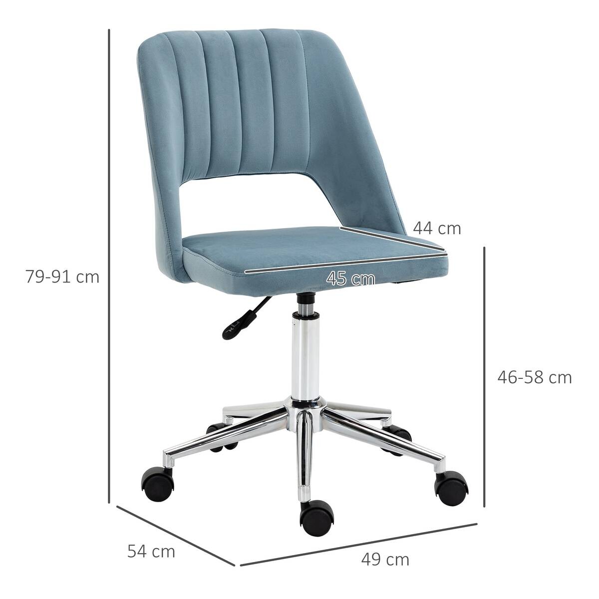 Drehstuhl 921-481 blau