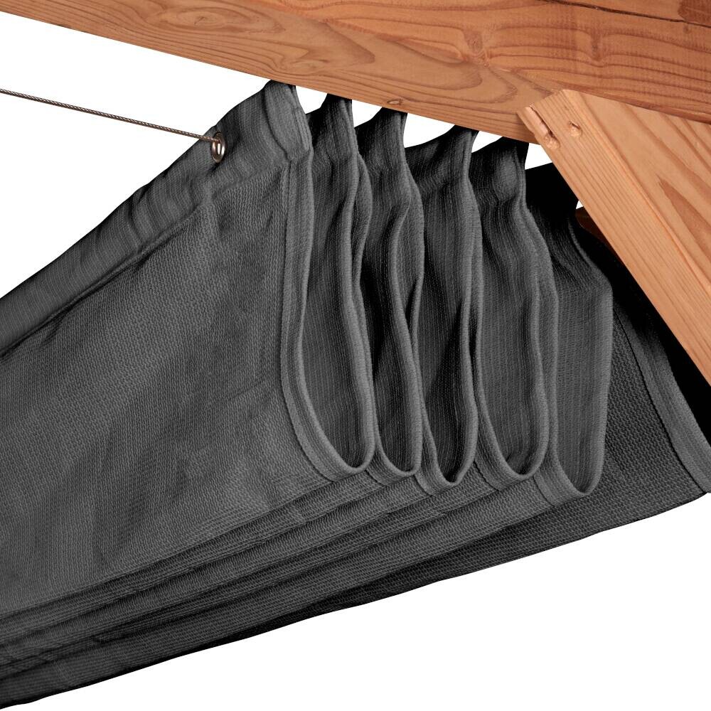 PLATINUM Faltsonnensegel Coolfit grau Polyethylen B/H/L: ca. 300x1x200 cm