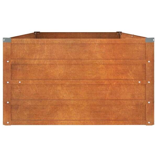 Hochbeet braun Stahl B/H/L: ca. 80x45x160 cm