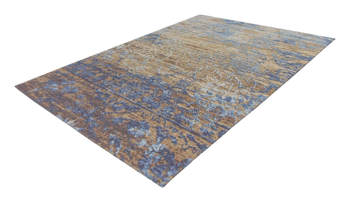beige, blau