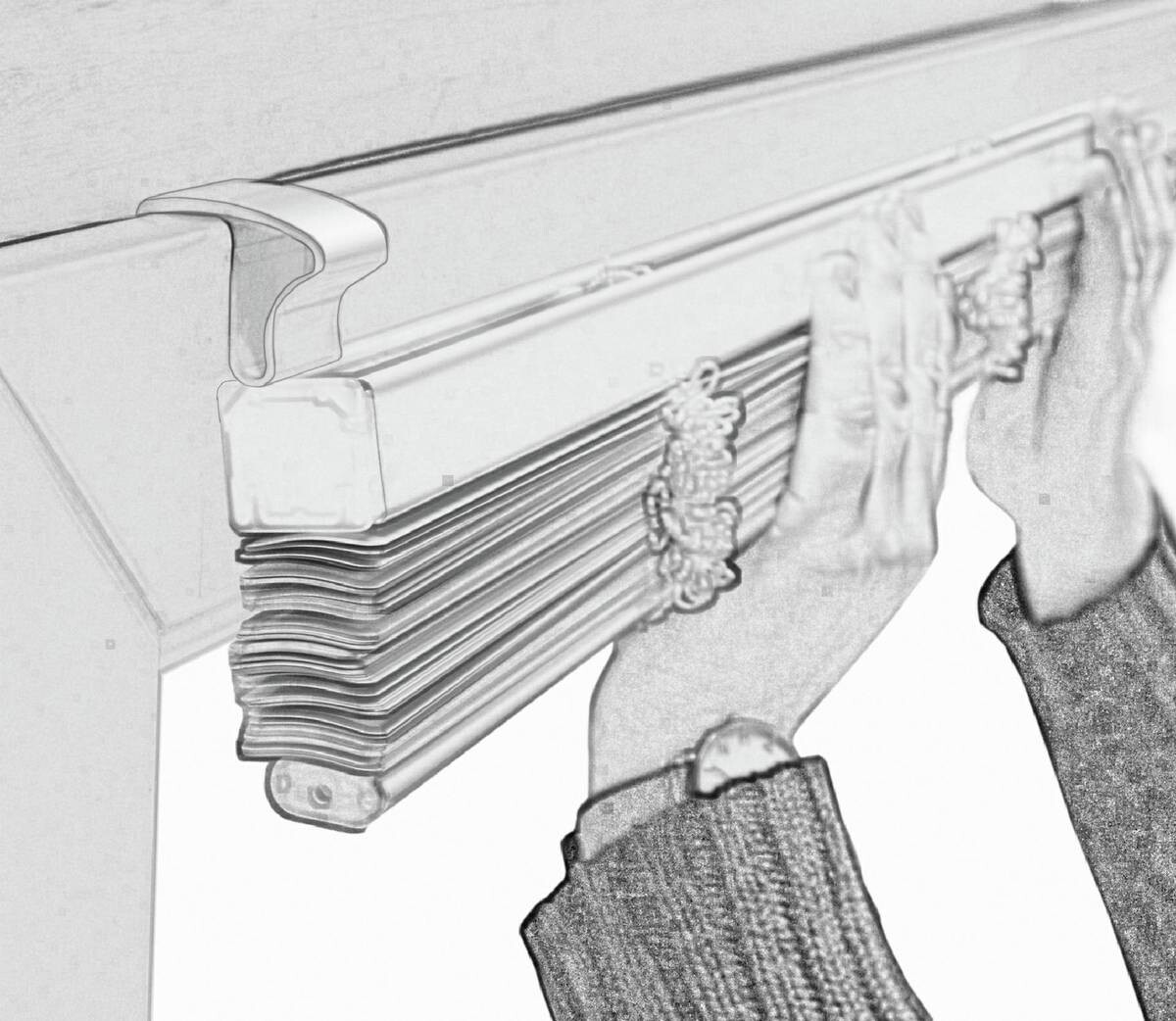 Alu-Jalousie silber B/L: ca. 100x220 cm