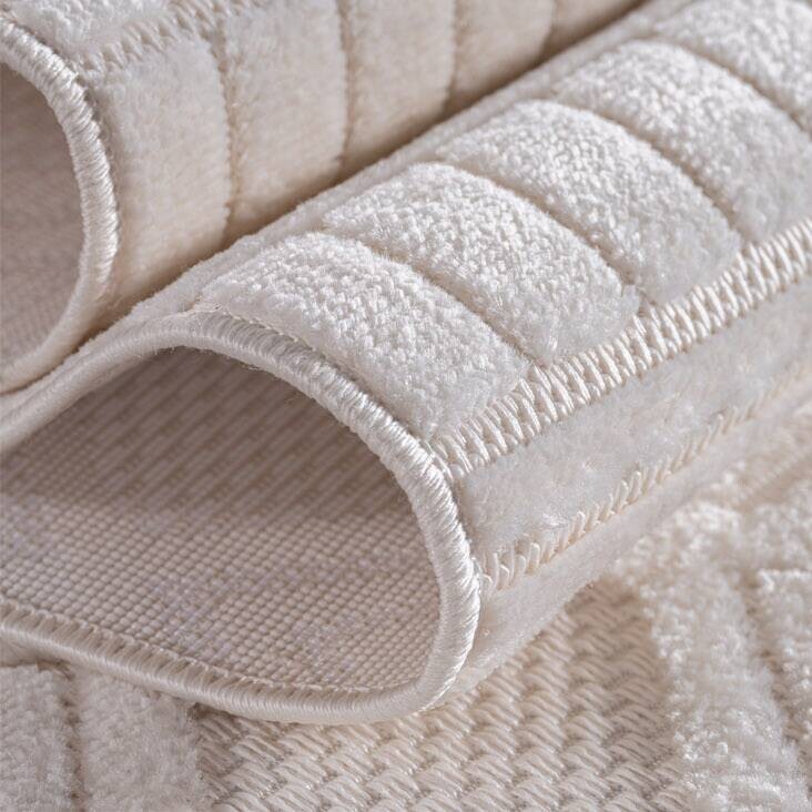 Ayyildiz Kurzflorteppich DOHA creme B/L: ca. 240x340 cm