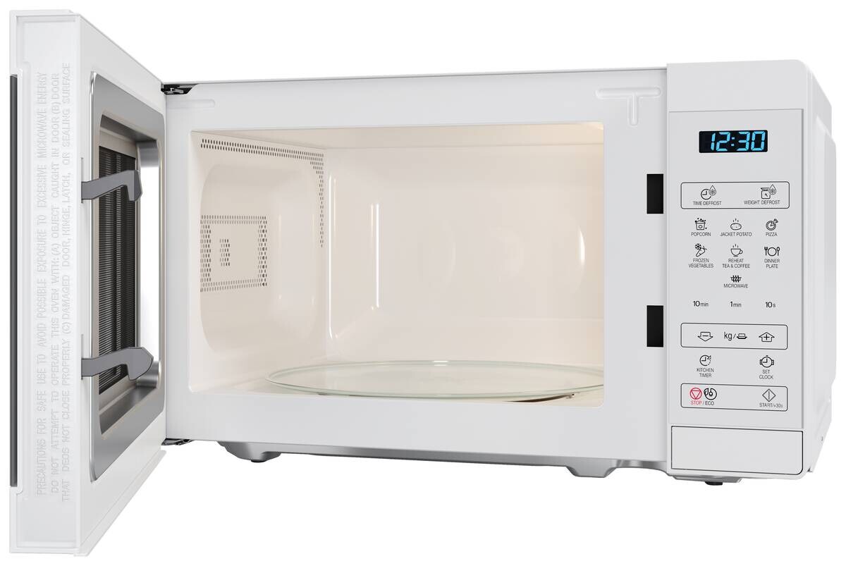 Sharp Mikrowelle YC-MS02E-C weiß Glas B/H/T: ca. 44x25,8x32,4 cm