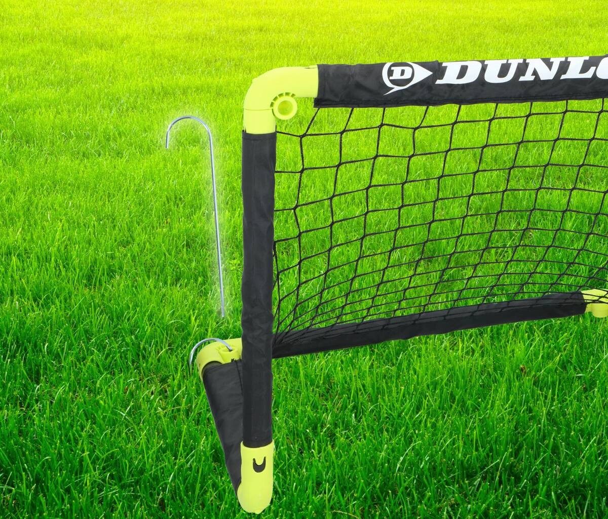 Dunlop faltbares Fußballtor schwarz B/H/T: ca. 90x59x61 cm