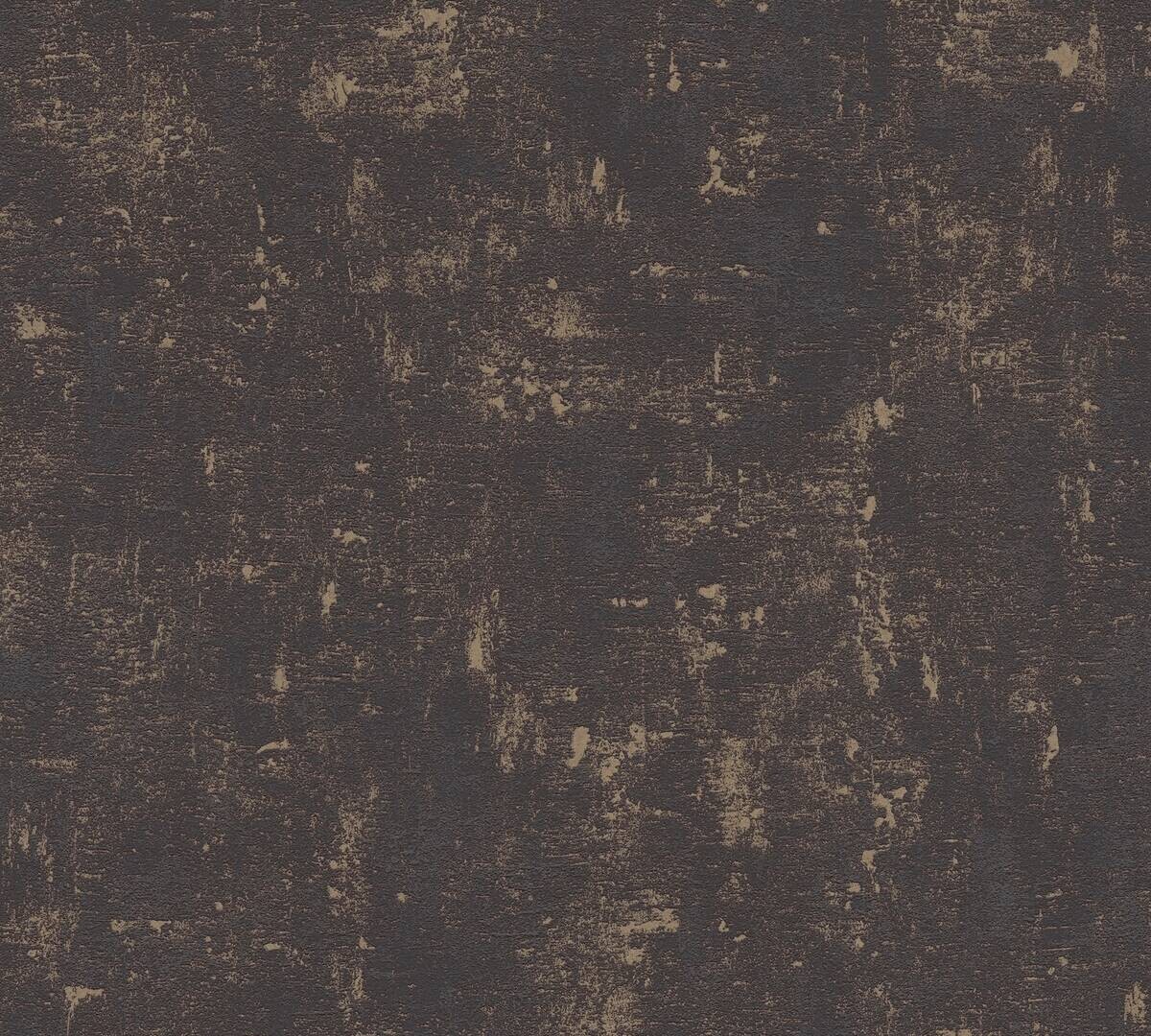 A.S.Creation Vliestapete schwarz gold B/H/D: ca. 53x1005x8 cm