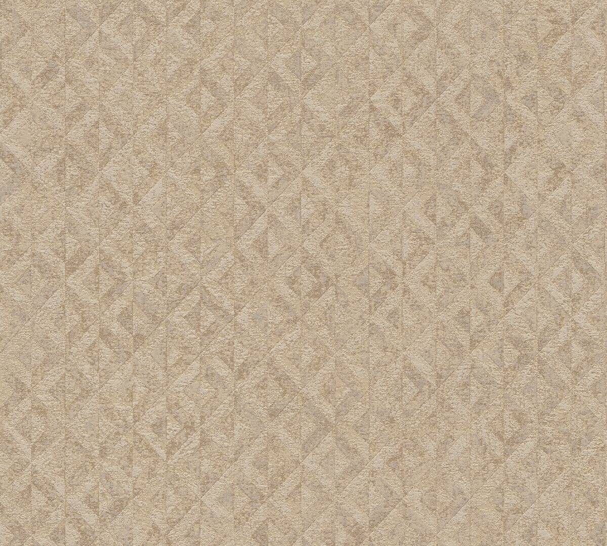 A.S.Creation Vliestapete beige gold B/H/D: ca. 53x1005x9,3 cm