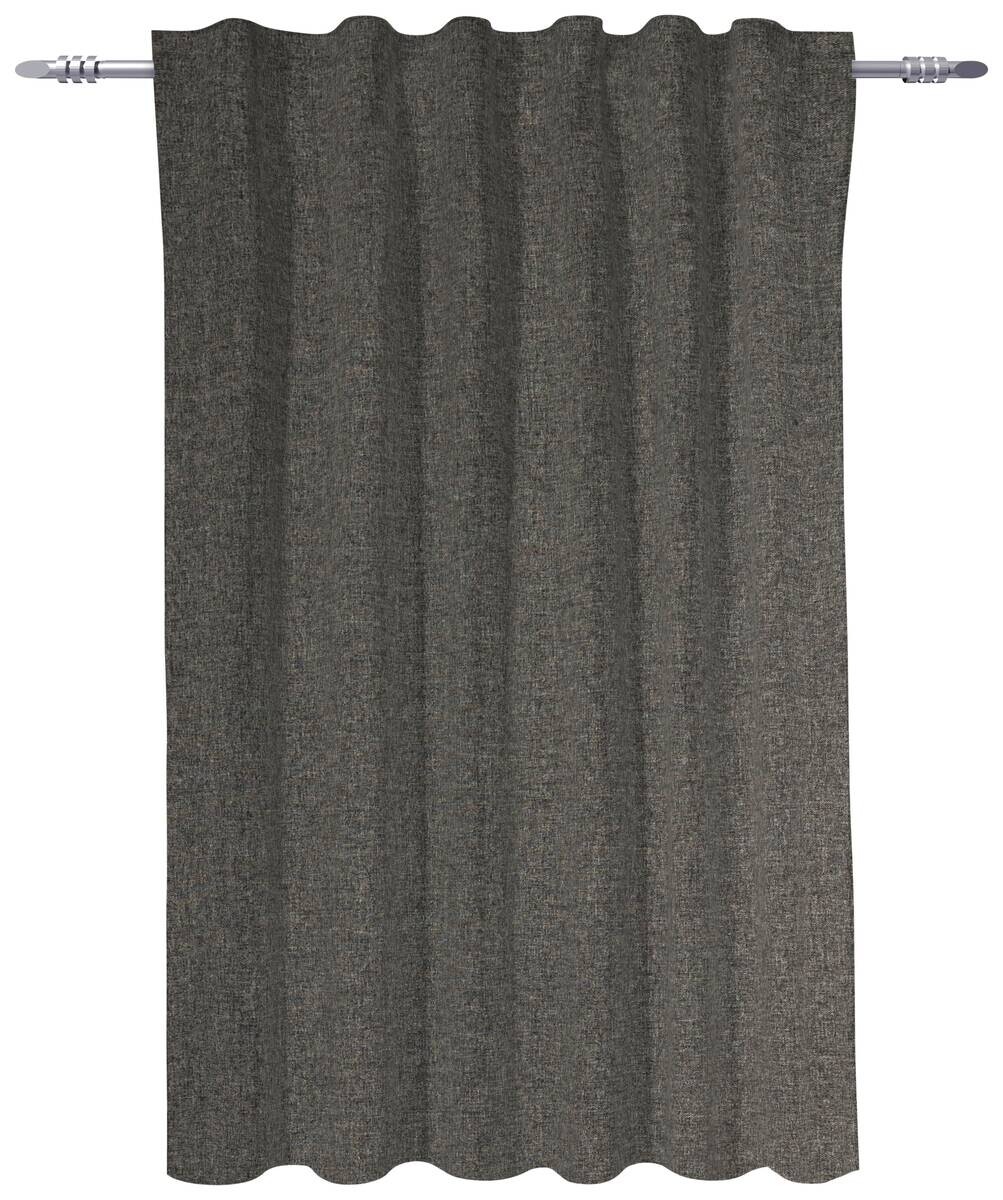 POCOline Kombivorhang Ulrich anthrazit 100% Polyester B/L: ca. 135x145 cm