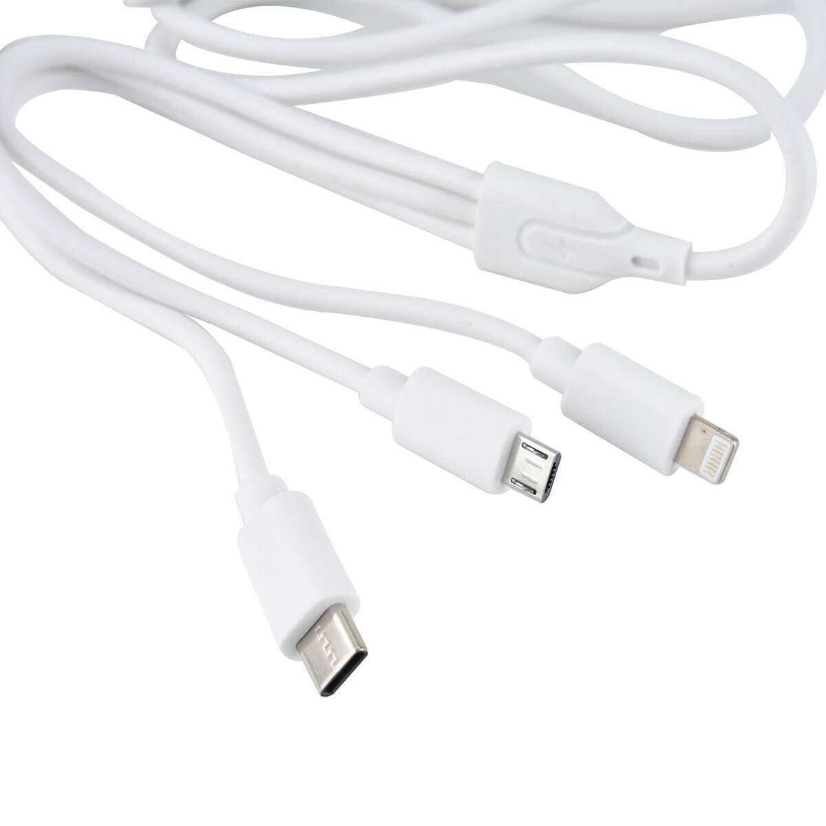 POCOline USB-Adapter-Set ca. 1,15 m weiß Kunststoff