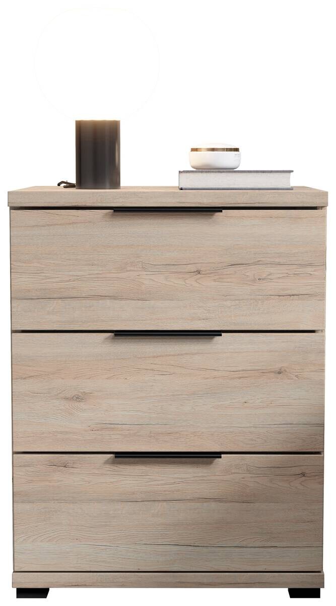 Nachtkonsole Salermo Eiche San-Remo Nachbildung B/H/T: ca. 46x61x42 cm