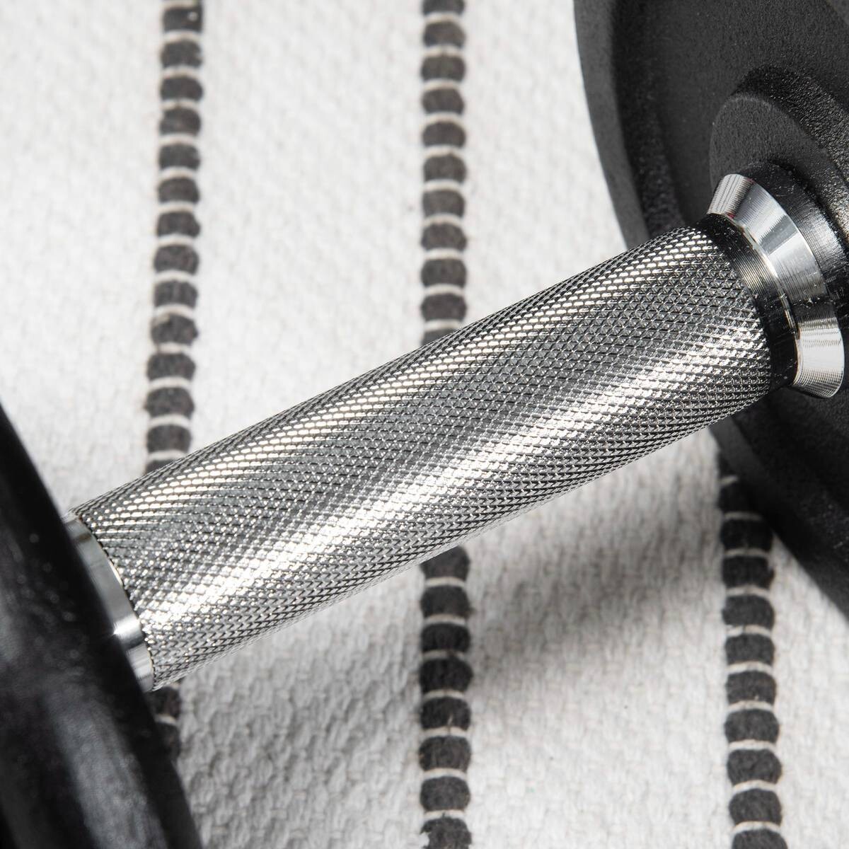 HOMCOM Hantelset schwarz Eisen B/H/L: ca. 16x16x95 cm