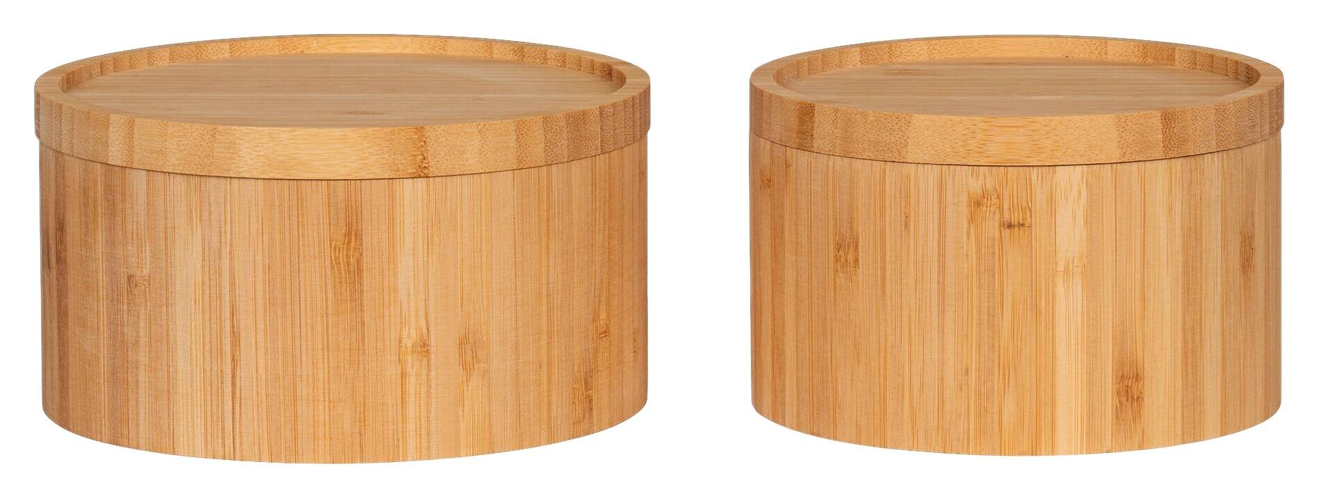 Housenordic Aufbewahrungsbox Chefalu natur Bambus B/H/L: ca. 15x7x15 cm