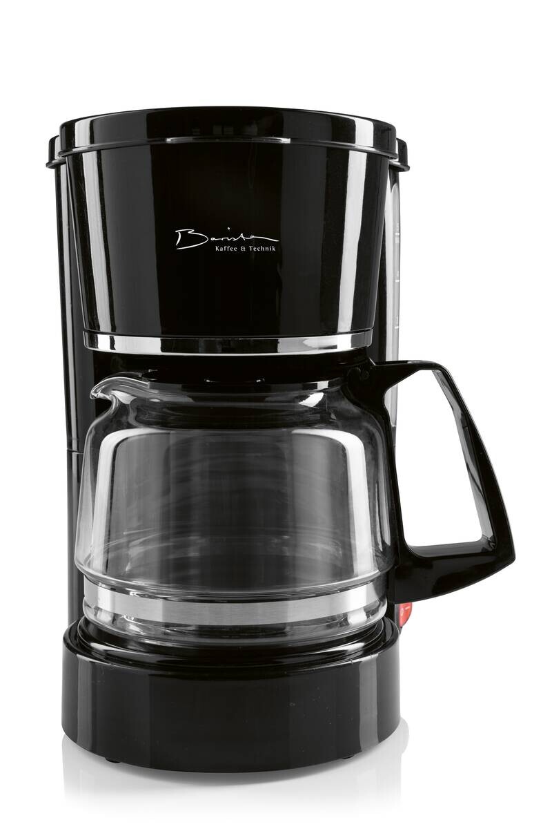 Barista Kaffeeautomat schwarz Kunststoff Glas B/H/L: ca. 20x23,5x15,5 cm