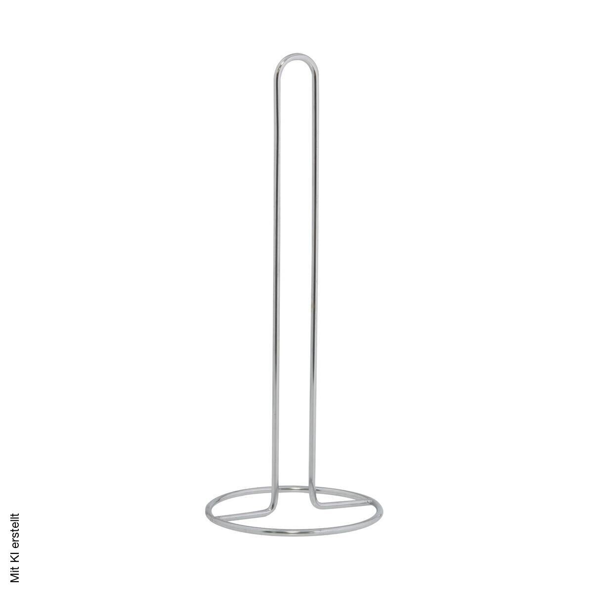 Axentia Küchenrollenständer Chrom Metall B/H/L: ca. 15x33x15 cm