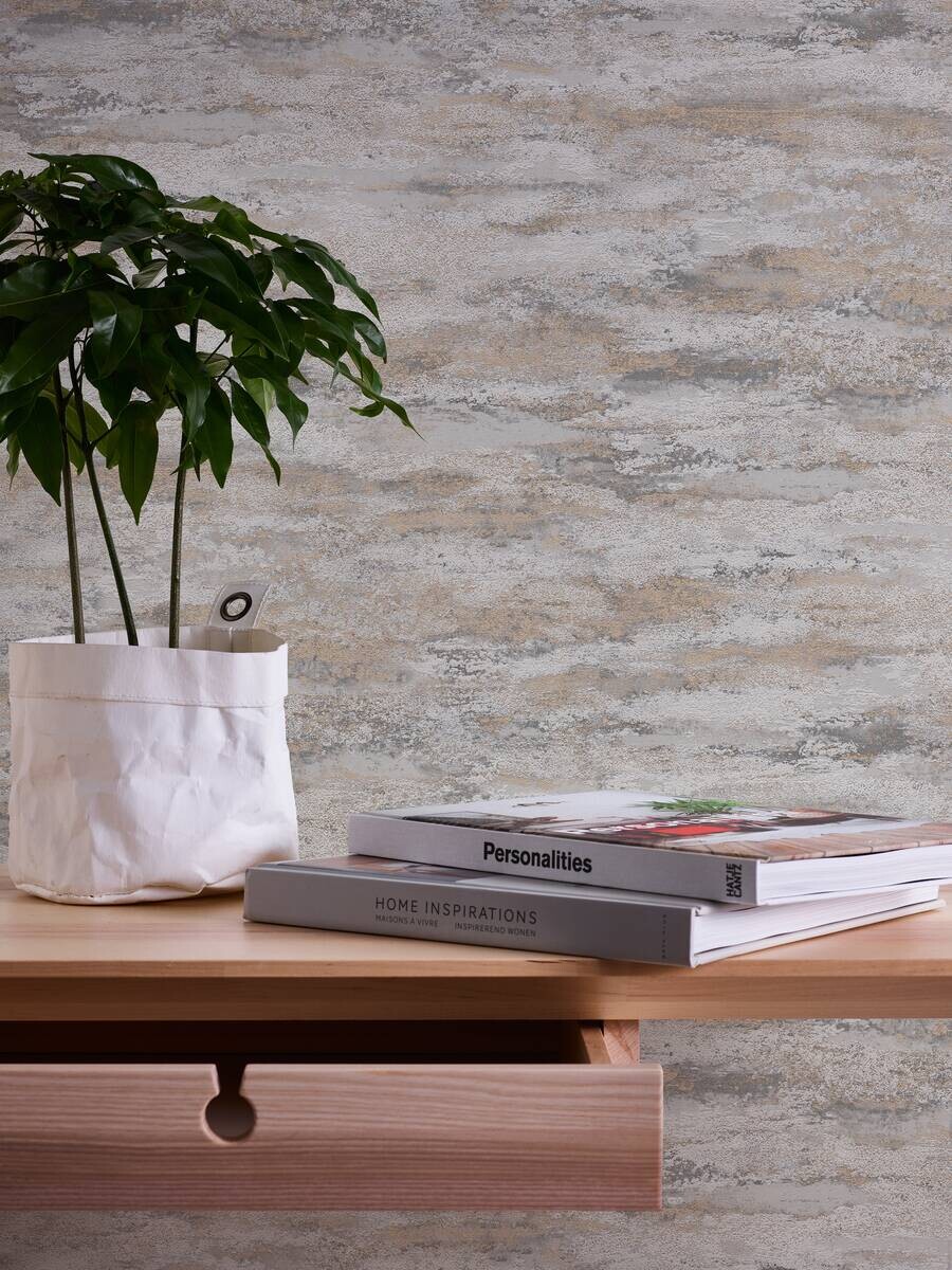 A.S.Creation Vliestapete Attractive 2 Putzoptik creme B/L: ca. 53x1005 cm