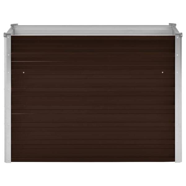 Hochbeet braun Stahl B/H/L: ca. 40x77x100 cm