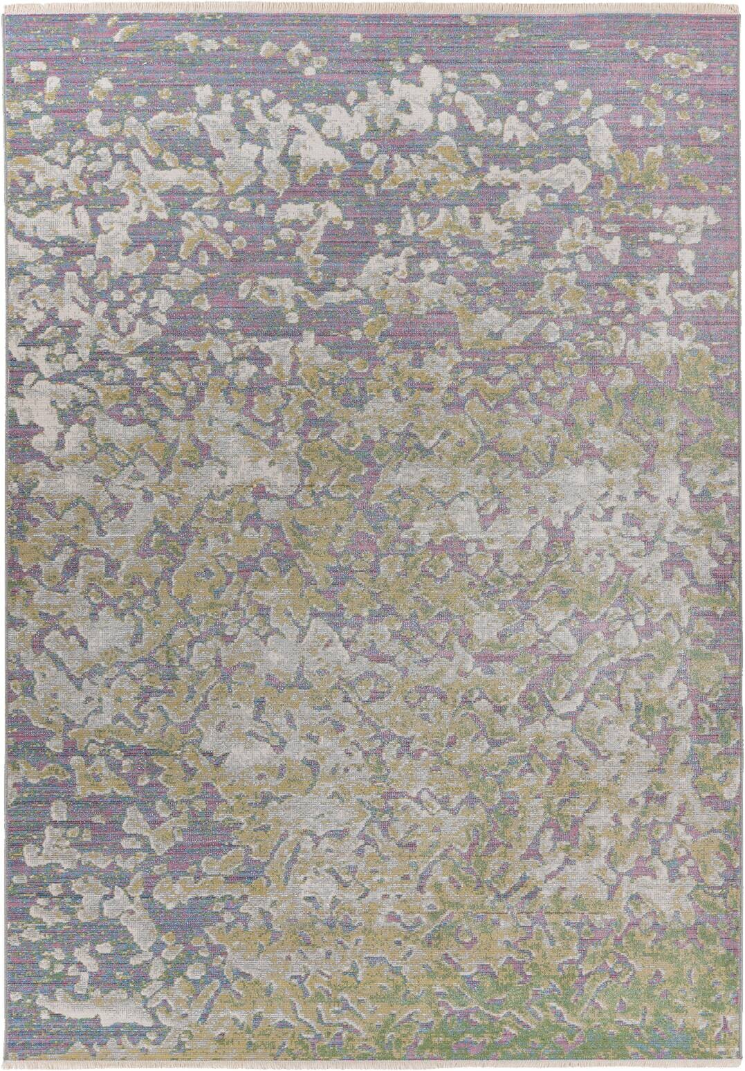 Kayoom Kurzflorteppich Milan 325 grün B/H/L: ca. 80x0,5x150 cm