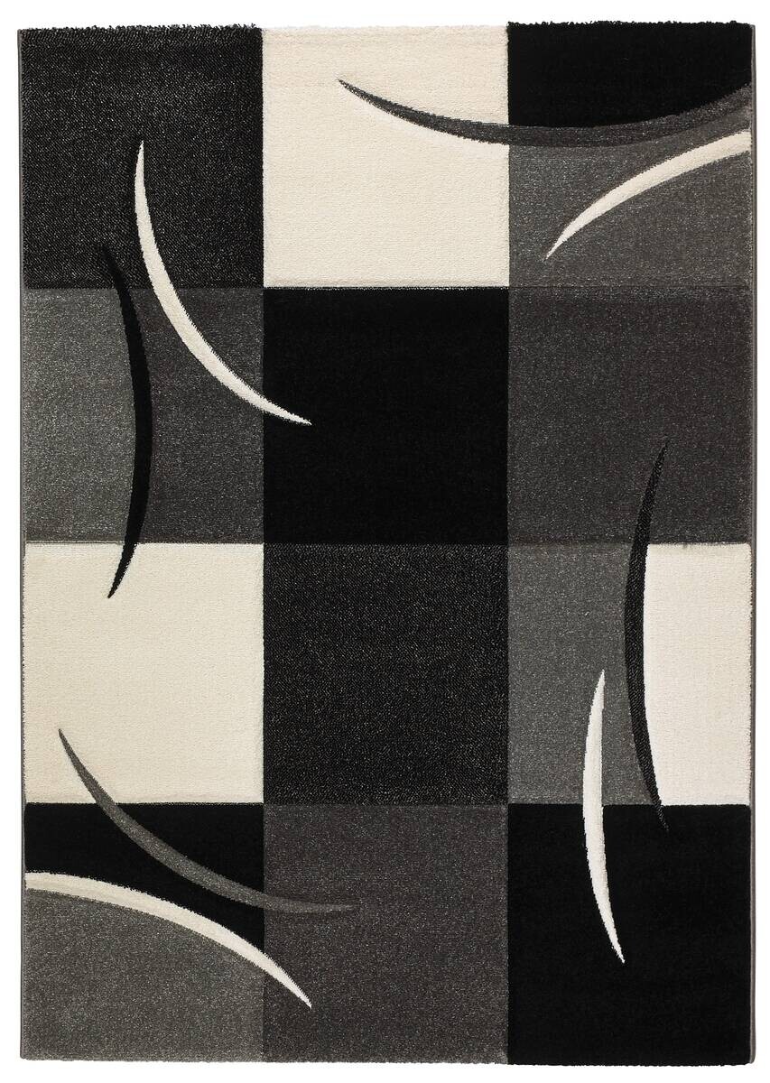 Webteppich Casino schwarz B/L: ca. 120x170 cm