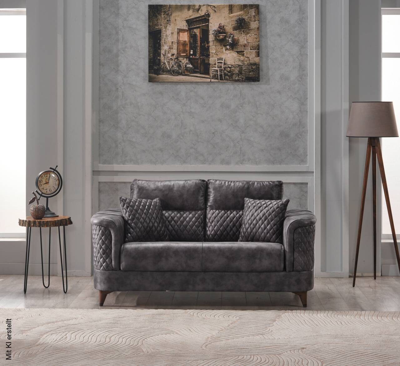 Sofa 3-2-1 anthrazit