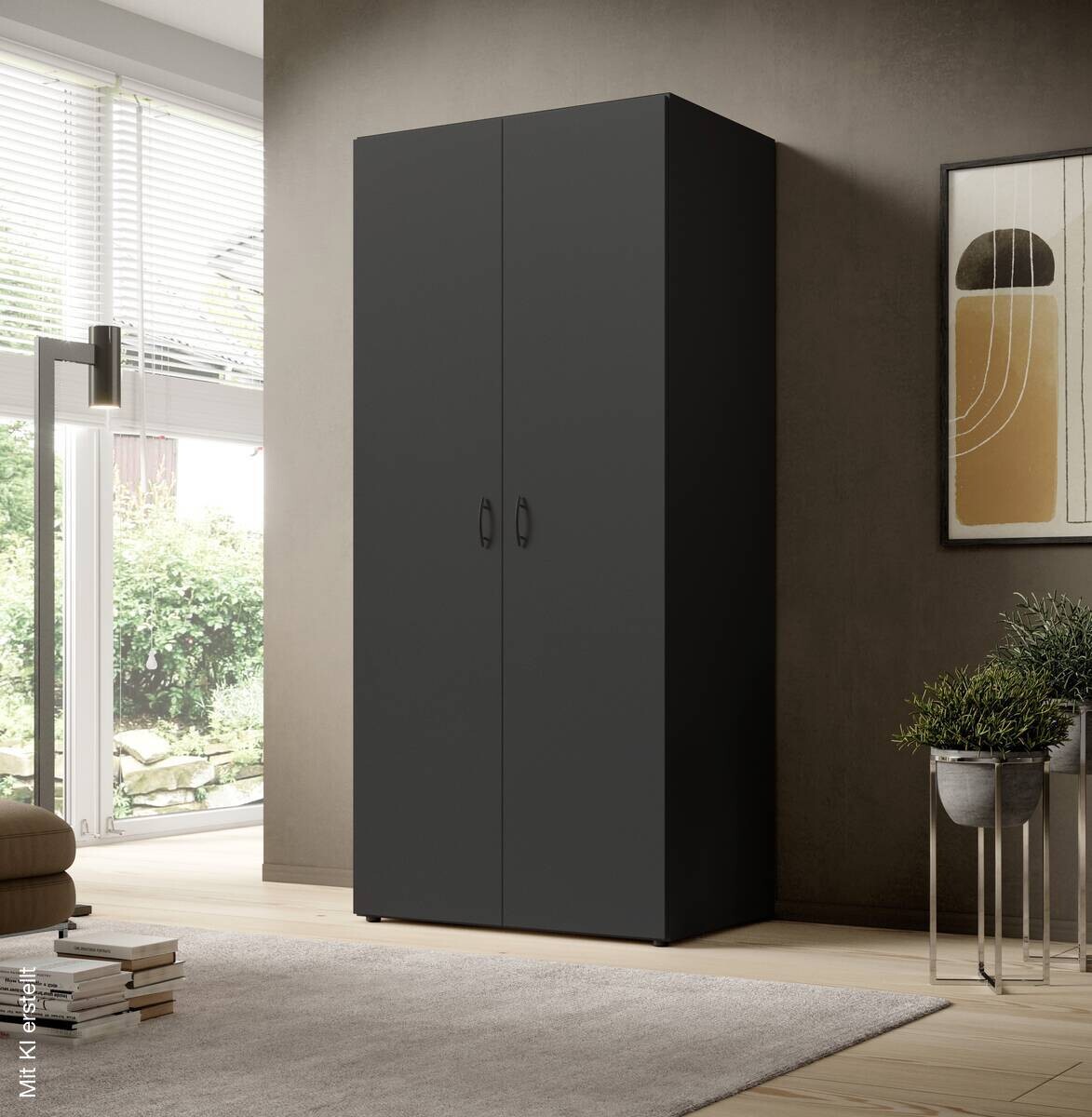 Kleiderschrank Joe B/H/T: ca. 81x176x50,8 cm