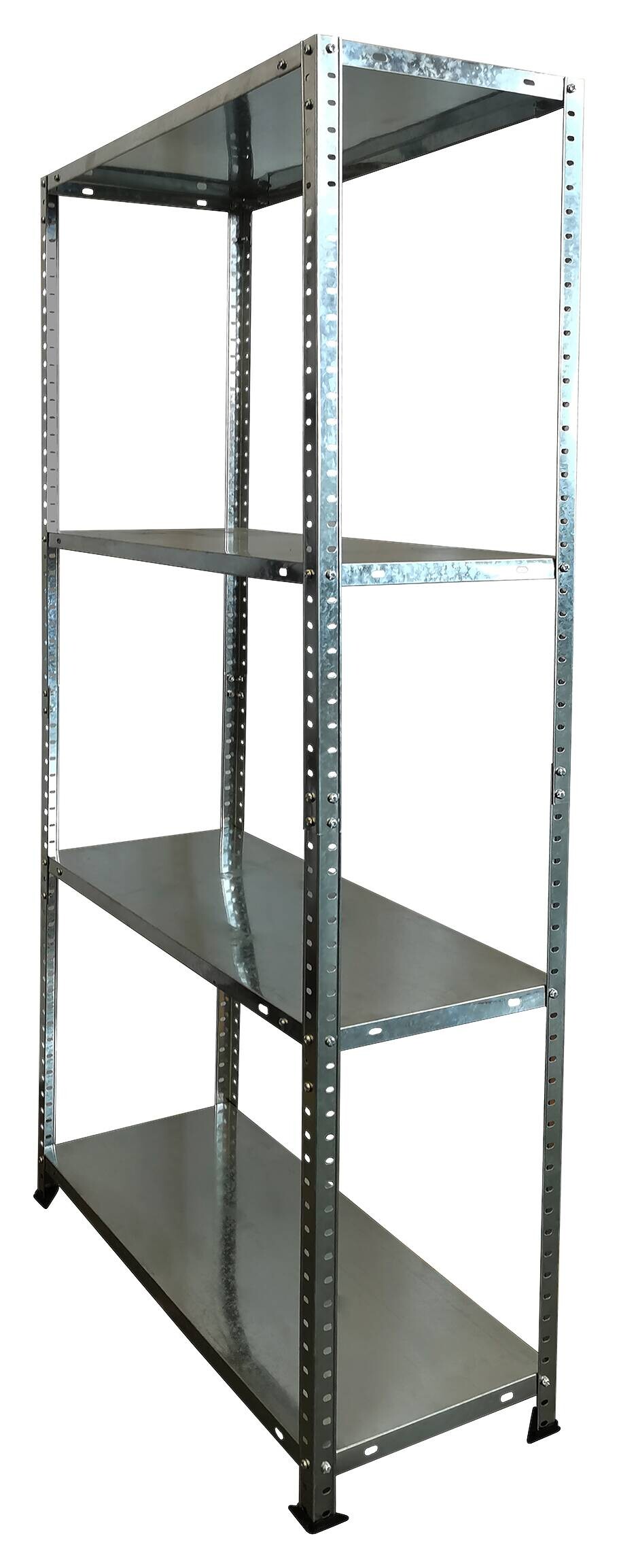 Schraubregal verzinkt B/H/T: ca. 75x150x30 cm