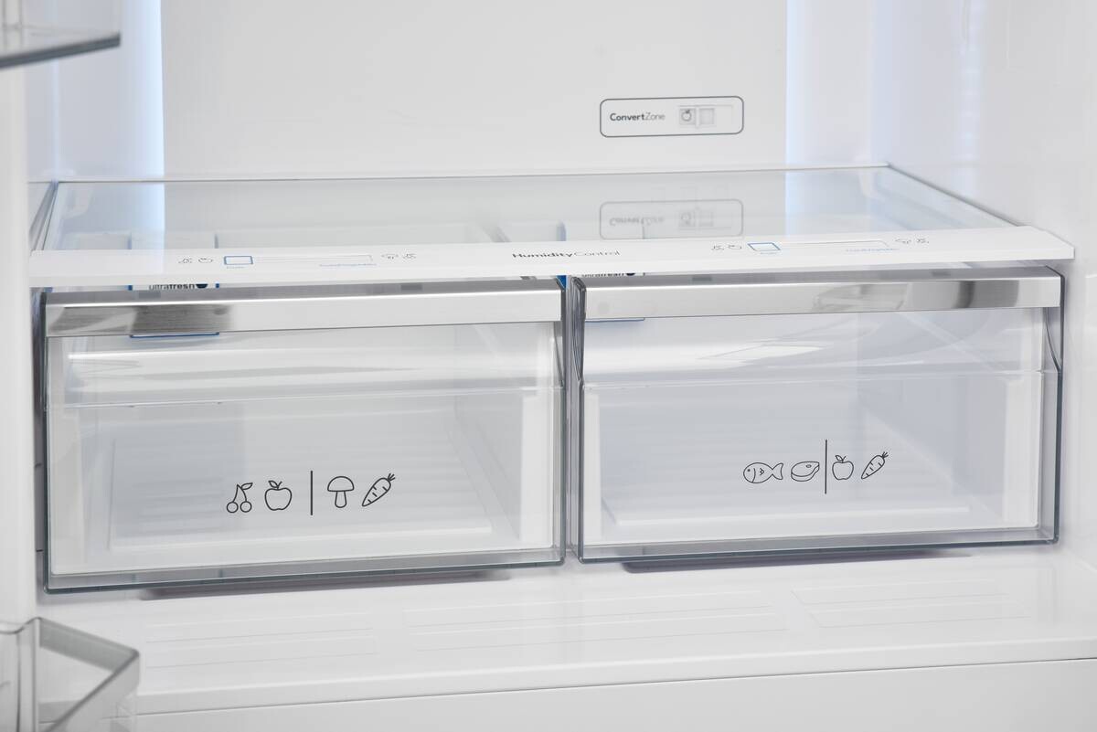 Vestel French-Door Kühl-/Gefrierkombination FD56021 EX Inox B/H/T: ca. 84x179x69 cm