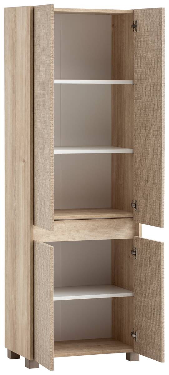 Hochschrank Sander Eiche Nachbildung B/H/T: ca. 56,9x164,5x33 cm