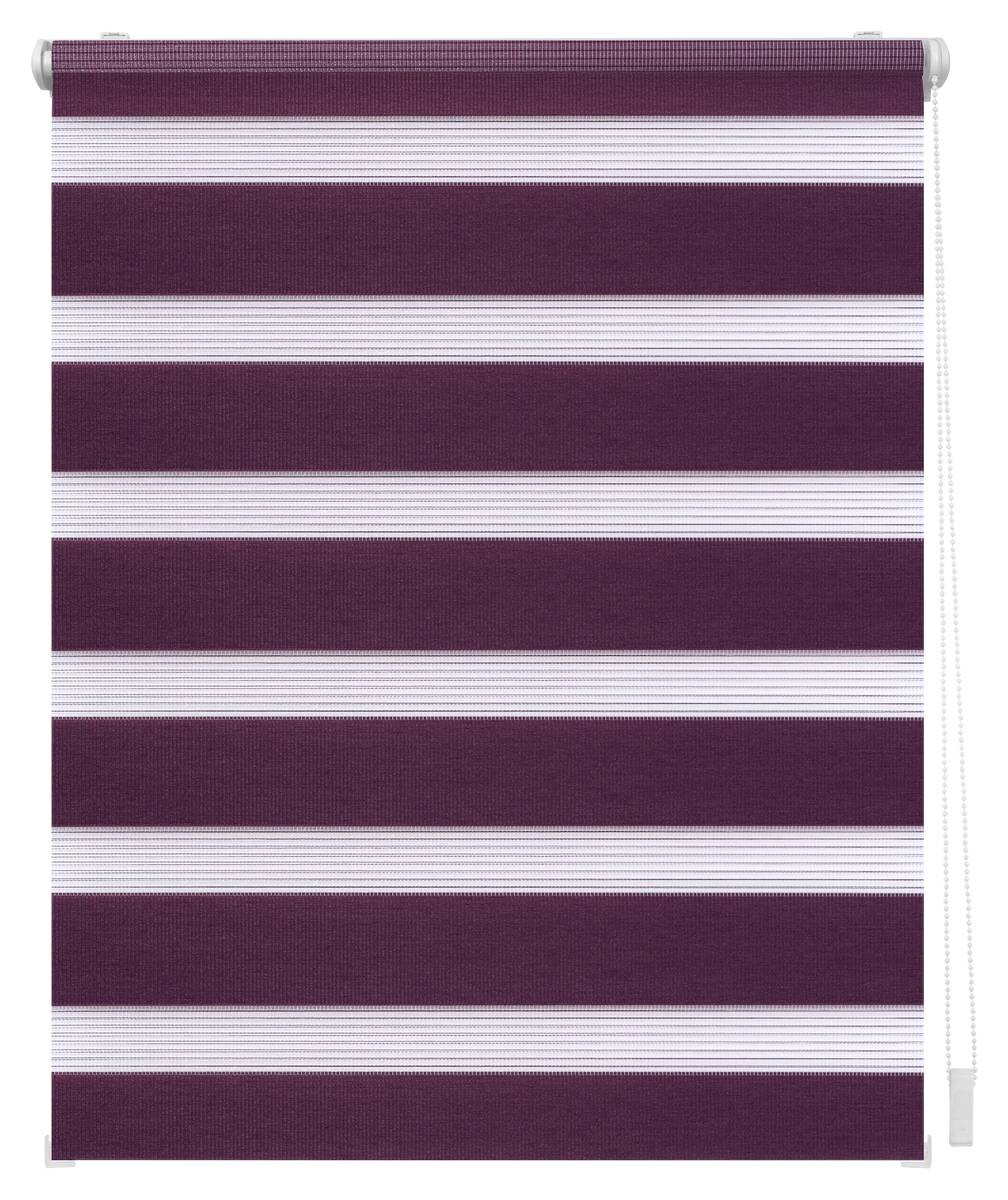 LICHTBLICK Doppelrollo Duo brombeer B/L: ca. 60x150 cm