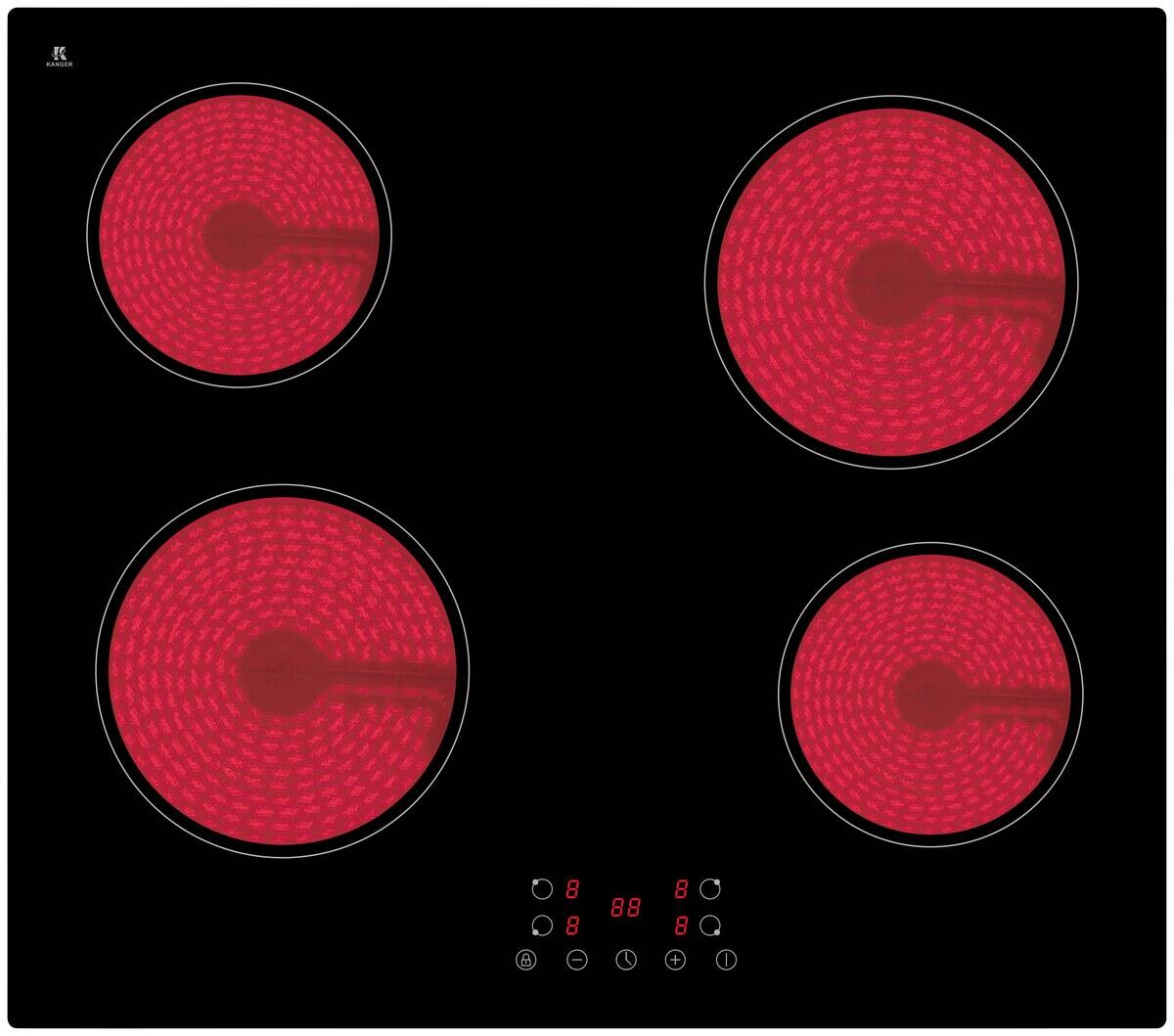 Winkelküche Cara grün matt B/H/T: ca. 280x200x60 cm