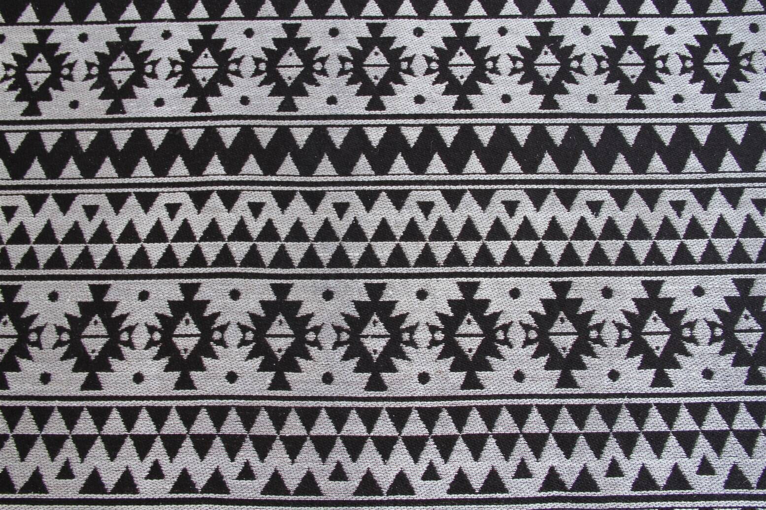 Kayoom Flachgewebeteppich Sunny 210 schwarz B/L: ca. 120x170 cm